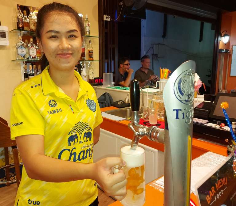 Coffeecycle Chalong Phuket Sports Bar & Restaurant Draft Beer